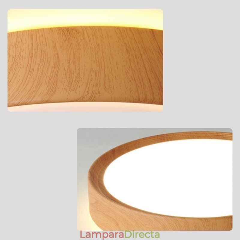 Lámparas de techo de madera Lámpara de techo japonesa