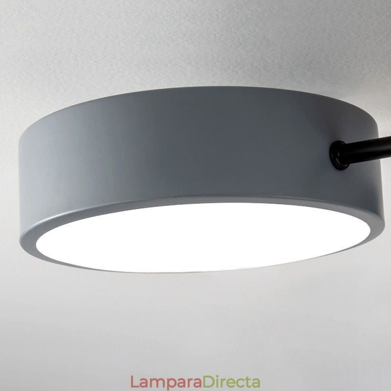 Lámpara de techo acrílica moderna con forma molecular