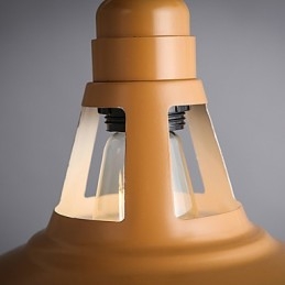 Lámpara de araña estilo mini moderna contemporánea de metal