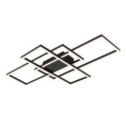 Lámpara de techo moderna con diseño geométrico cuadrado