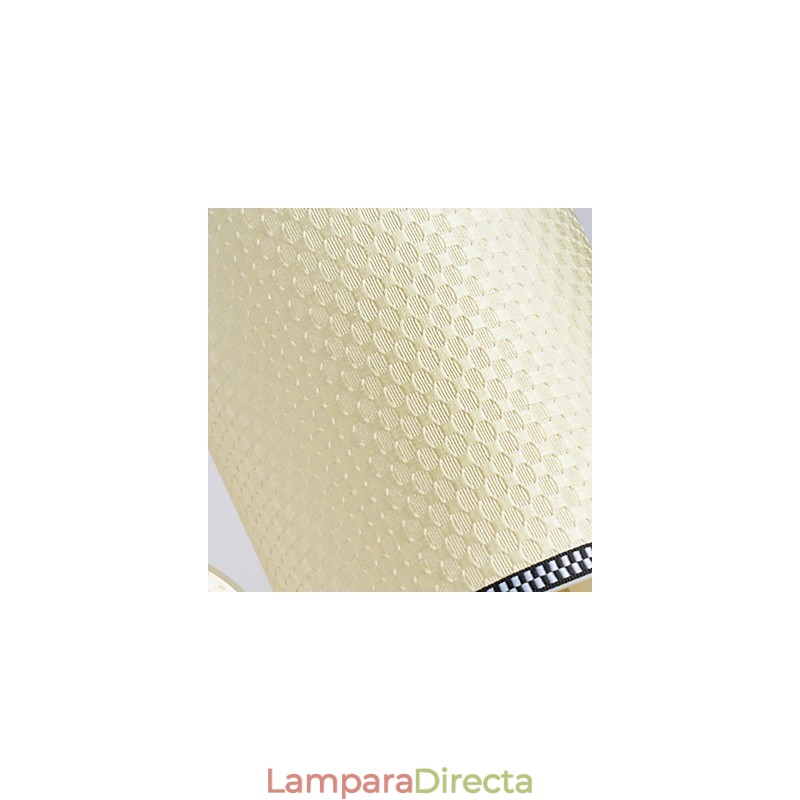 Lámpara de araña de metal moderna y contemporánea