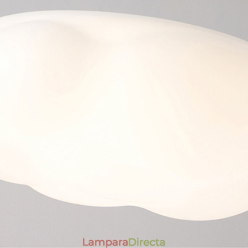 Lámpara de techo nórdica con forma de nube