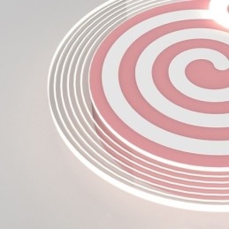 Lámpara de techo moderna Lollipop Lámpara de techo para niños