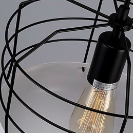 Lámpara de araña estilo mini moderna contemporánea de metal