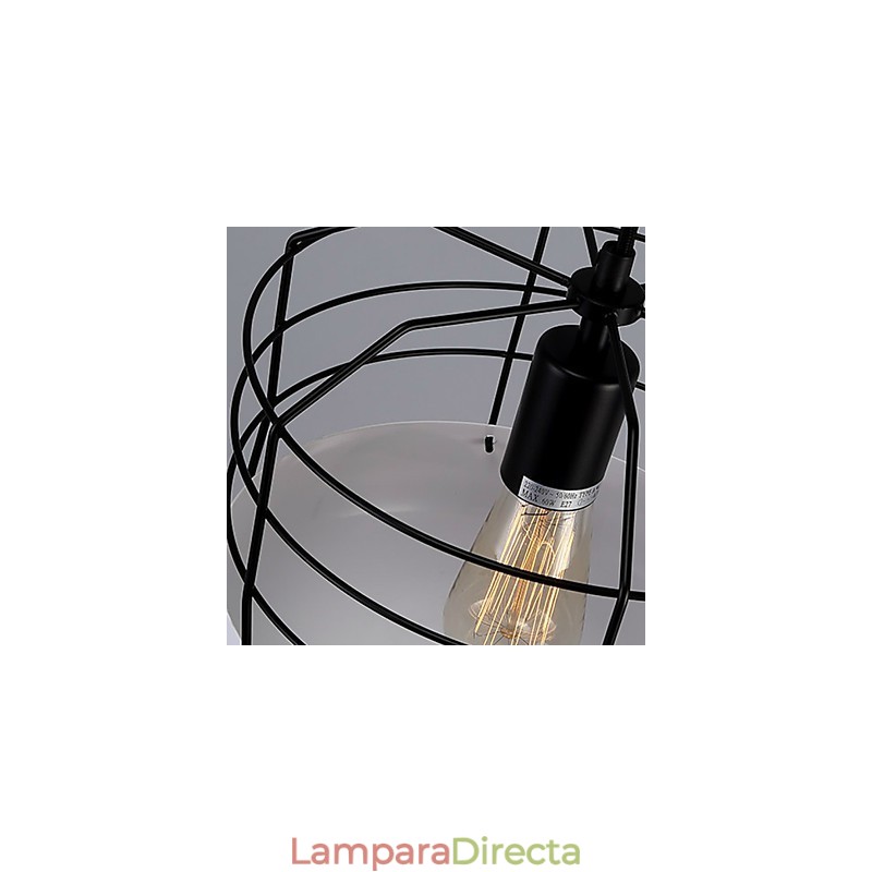 Lámpara de araña estilo mini moderna contemporánea de metal