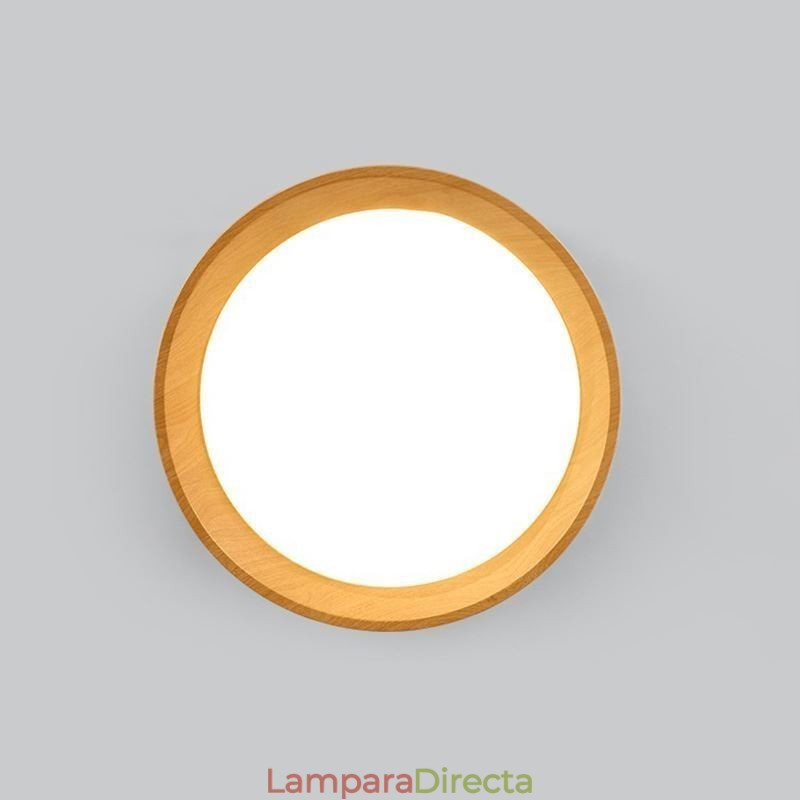 Lámpara de techo moderna minimalista con panel empotrado