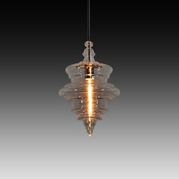 Lámpara colgante moderna con 1 luz
