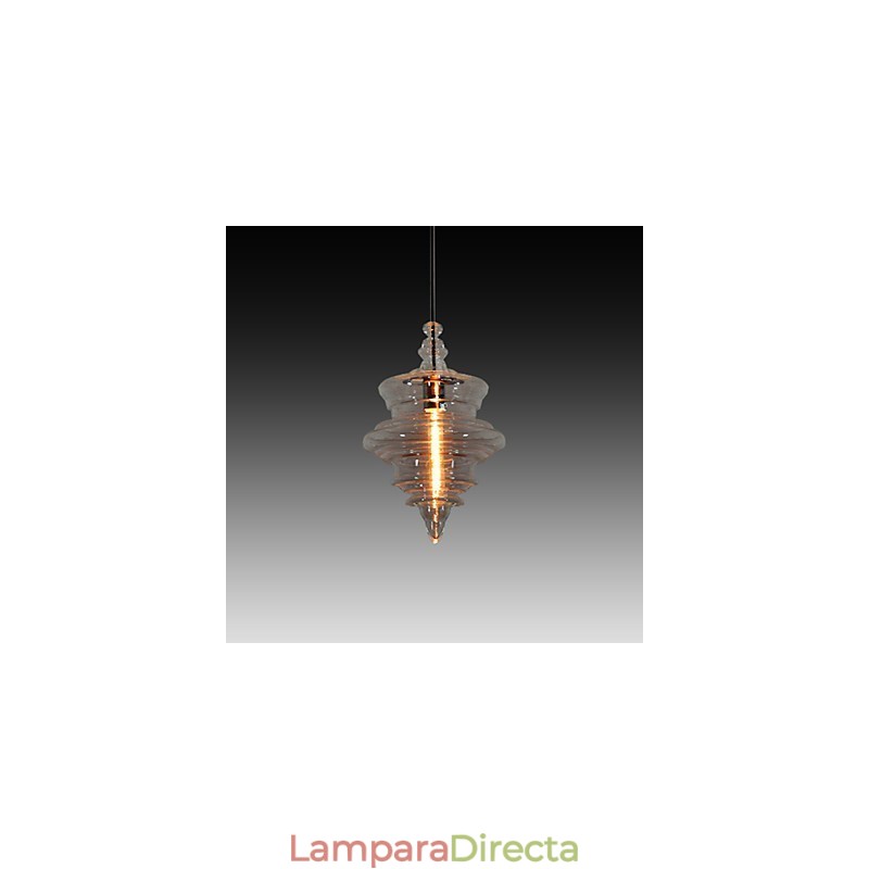 Lámpara colgante moderna con 1 luz