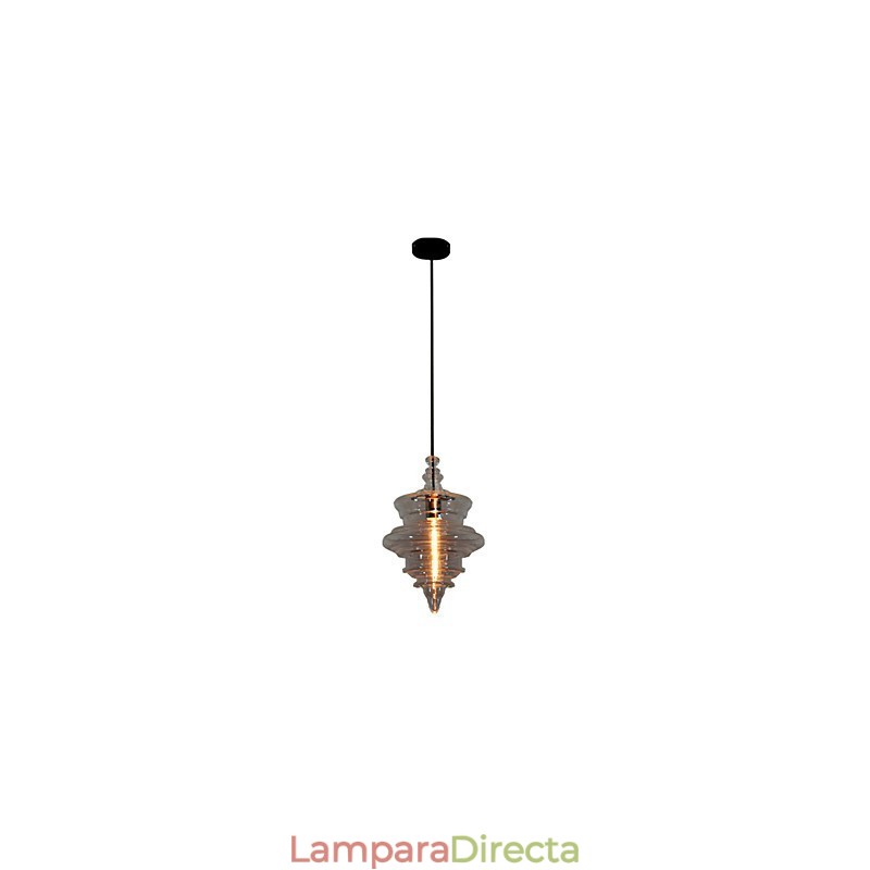 Lámpara colgante moderna con 1 luz