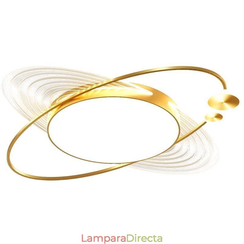 Lámpara de techo moderna con montaje empotrado Creative Planet