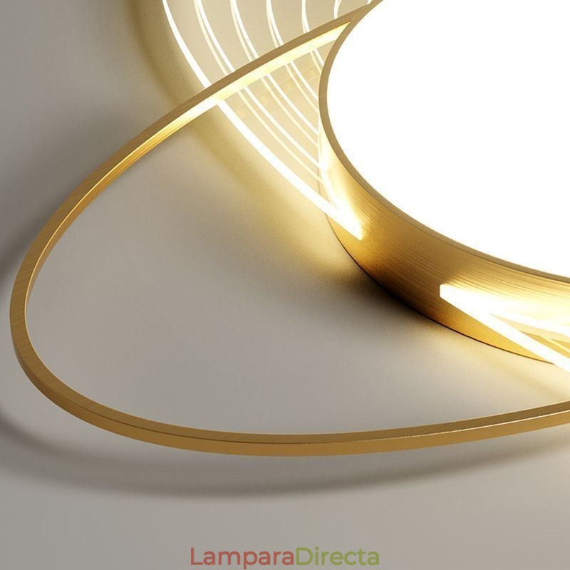 Lámpara de techo moderna con montaje empotrado Creative Planet