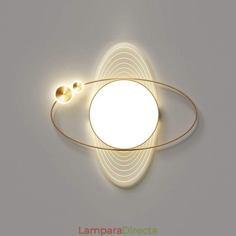 Lámpara de techo moderna con montaje empotrado Creative Planet