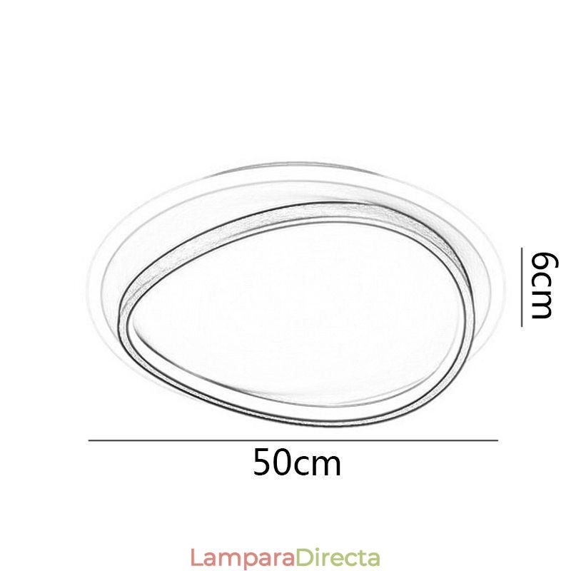 Lámpara de techo empotrada