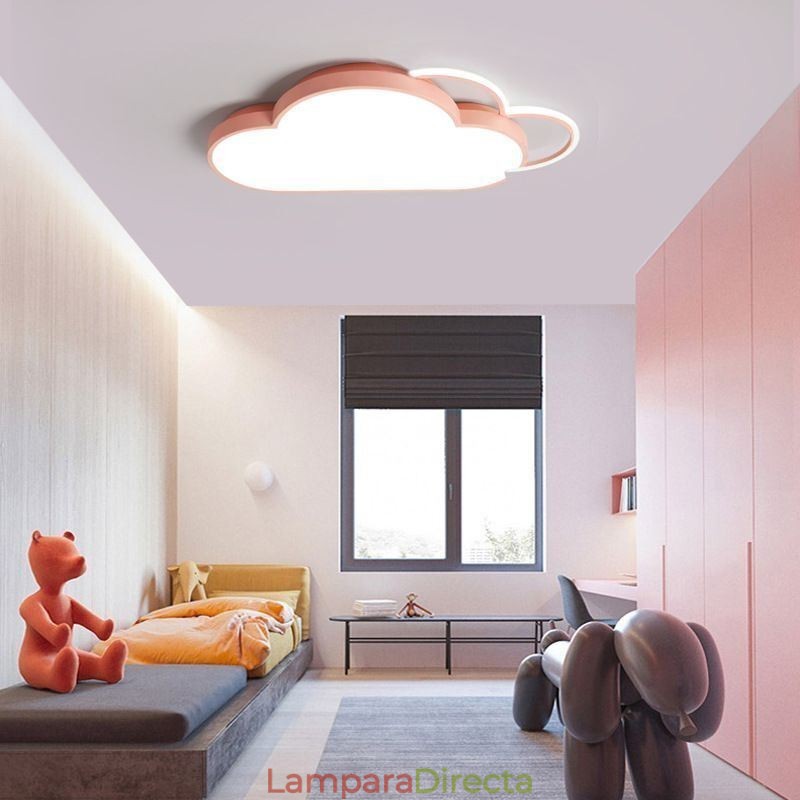 Lámpara de techo empotrada con forma de nube de luces modernas
