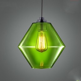 Lámpara de araña estilo mini moderna contemporánea de cristal