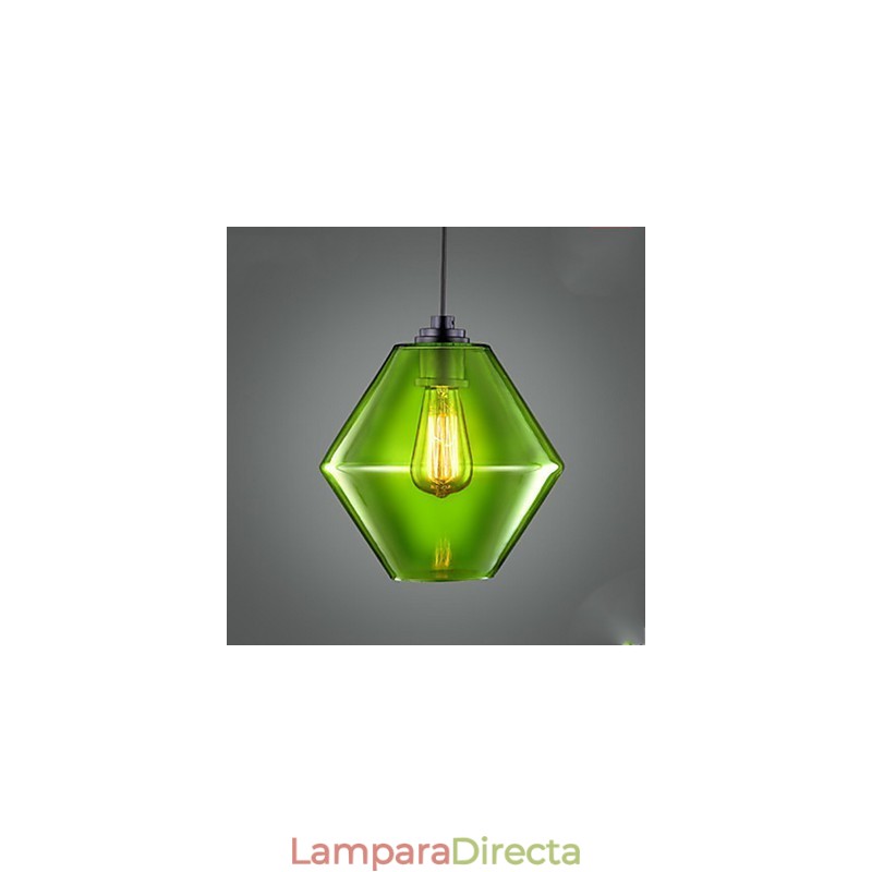 Lámpara de araña estilo mini moderna contemporánea de cristal