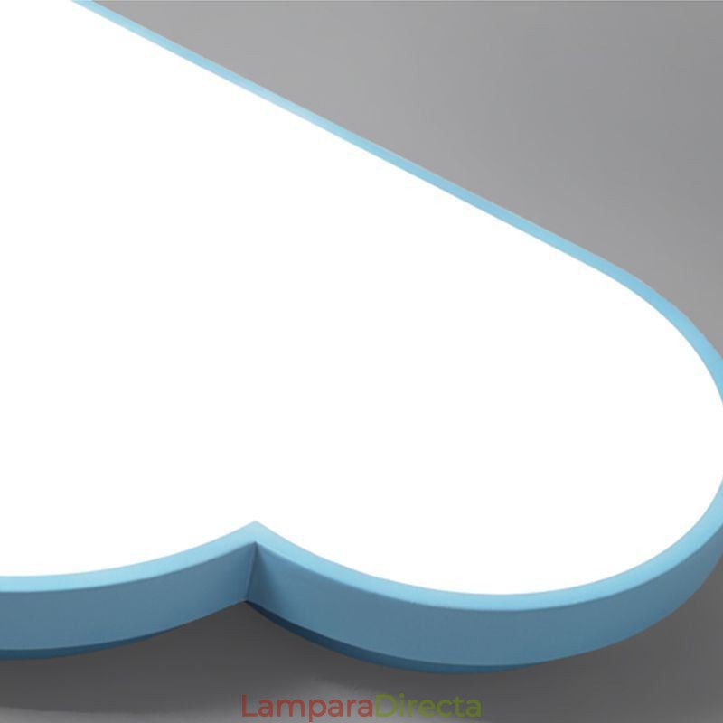 Lámpara de techo empotrada con forma de nube de luces modernas