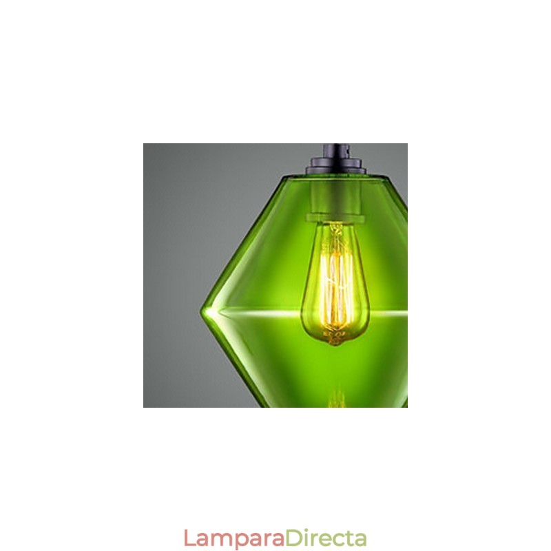 Lámpara de araña estilo mini moderna contemporánea de cristal