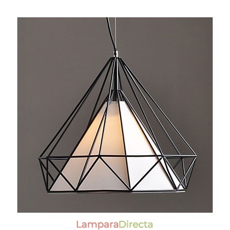 Lámpara de araña de 1 luz, estilo artístico simple, chapado en acero inoxidable. Lámpara de araña de 1 luz, estilo artístico simple, chapado en acero inoxidable.