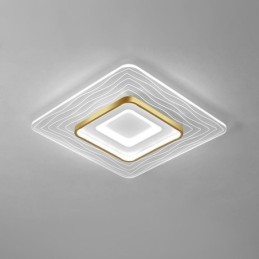 Lámpara de techo empotrada minimalista de acrílico ultrafino