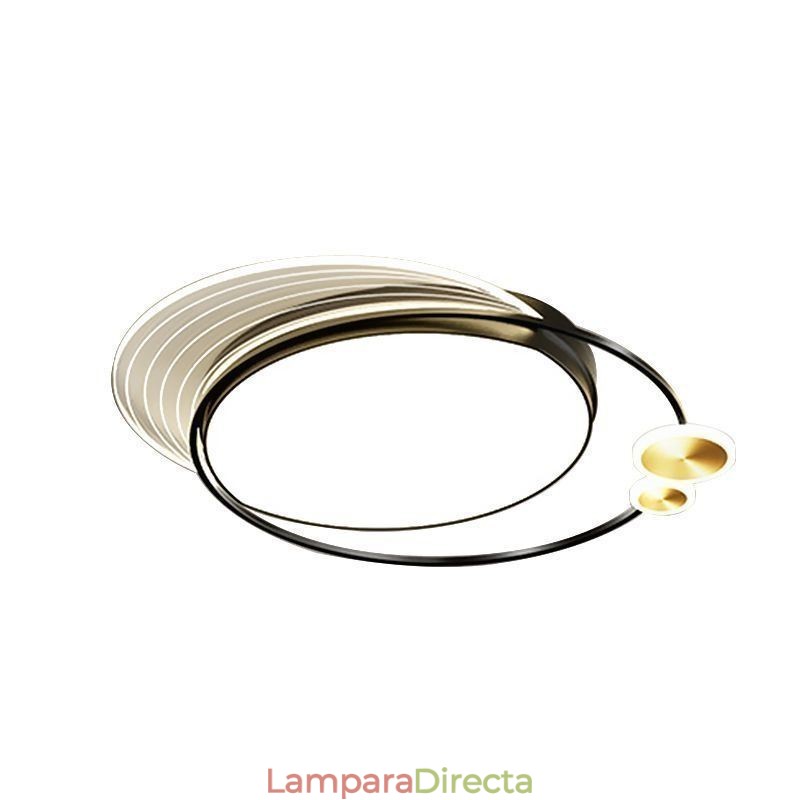 Lámpara de techo empotrada con control remoto