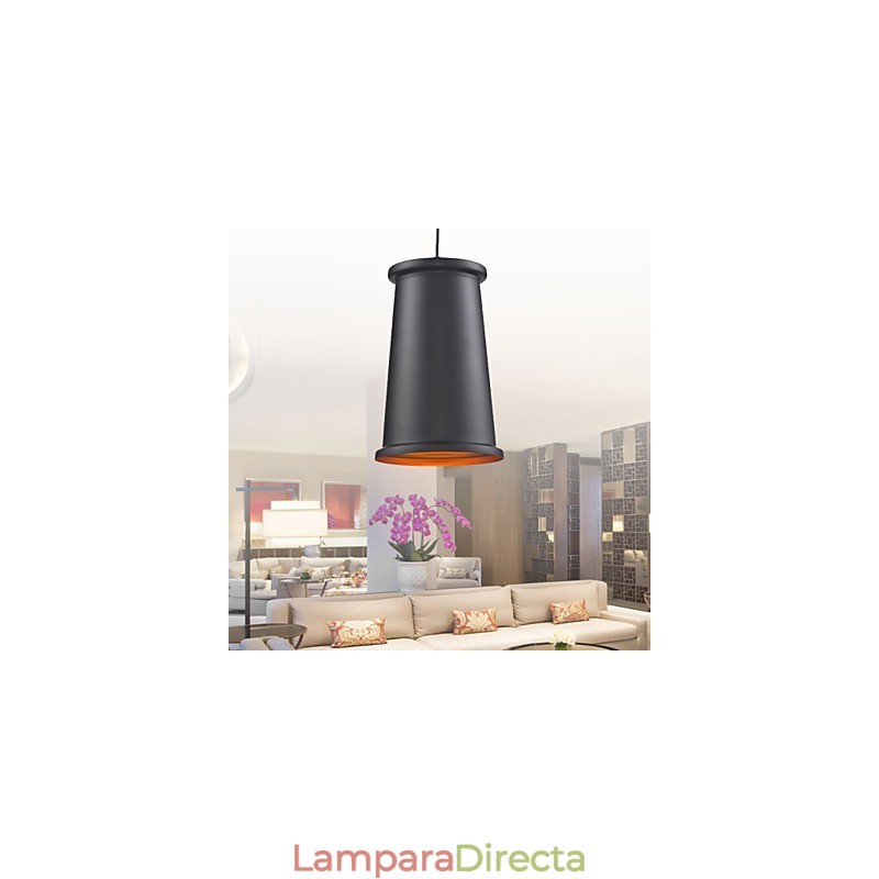 Lámpara de araña estilo mini moderna contemporánea de metal