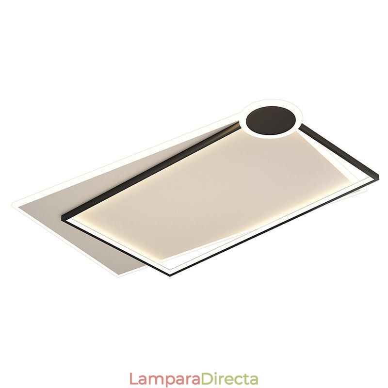 Lámpara de techo minimalista empotrada