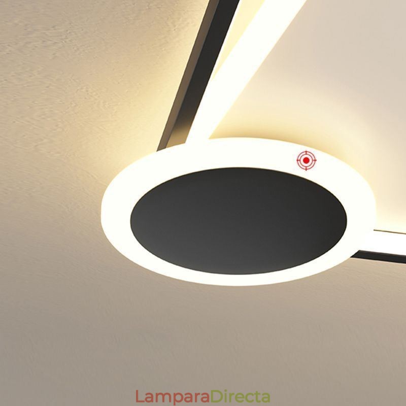 Lámpara de techo minimalista empotrada