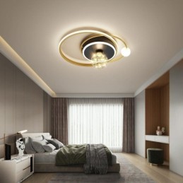 Lámpara de techo minimalista empotrada para decoración del hogar