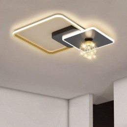 Luminaria de techo decorativa para el hogar con montaje empotrado