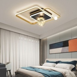 Lámpara de techo moderna con montaje empotrado para decoración del hogar