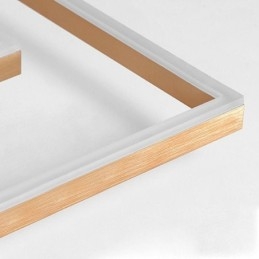 Lámpara de techo acrílica minimalista empotrada