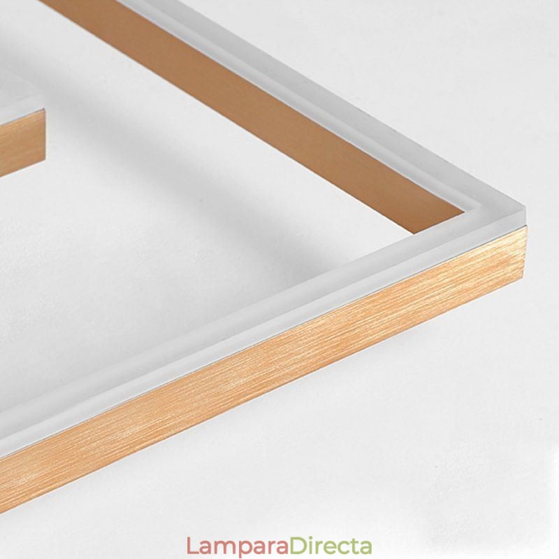 Lámpara de techo acrílica minimalista empotrada
