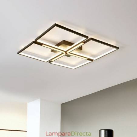 Lámpara de techo cuadrada empotrada de acrílico decorativa Lámpara de techo cuadrada empotrada de acrílico decorativa