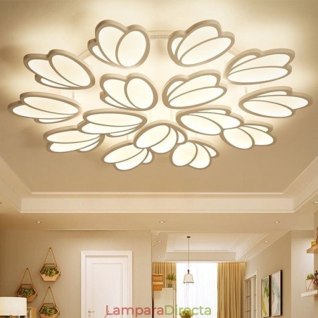 Lámpara de techo empotrada moderna Tulip, iluminación decorativa