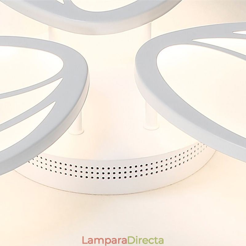 Lámpara de techo empotrada moderna Tulip, iluminación decorativa