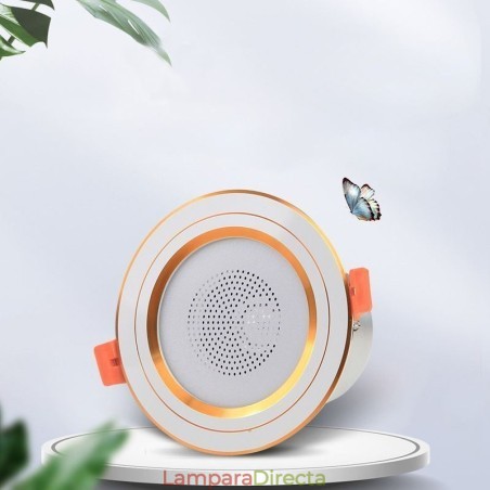 Lámpara de techo inteligente con altavoz y música Bluetooth para teléfono móvil Lámpara de techo inteligente con altavoz y música Bluetooth para teléfono móvil