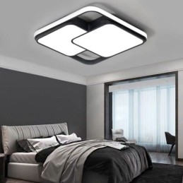Lámpara de techo empotrada geométrica moderna, luz decorativa acrílica