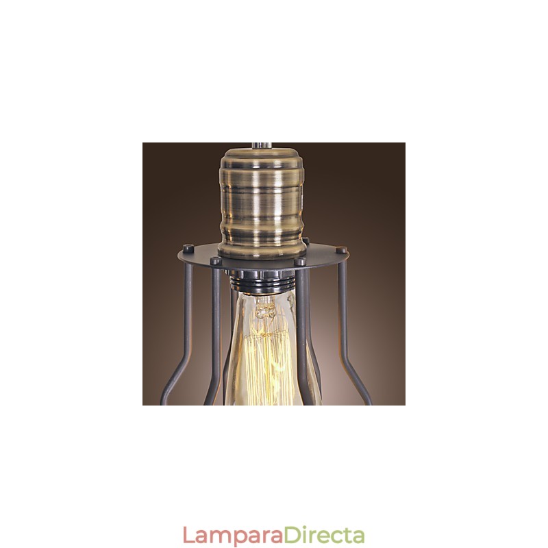 Lámpara de araña de pintura tradicional clásica vintage estilo mini