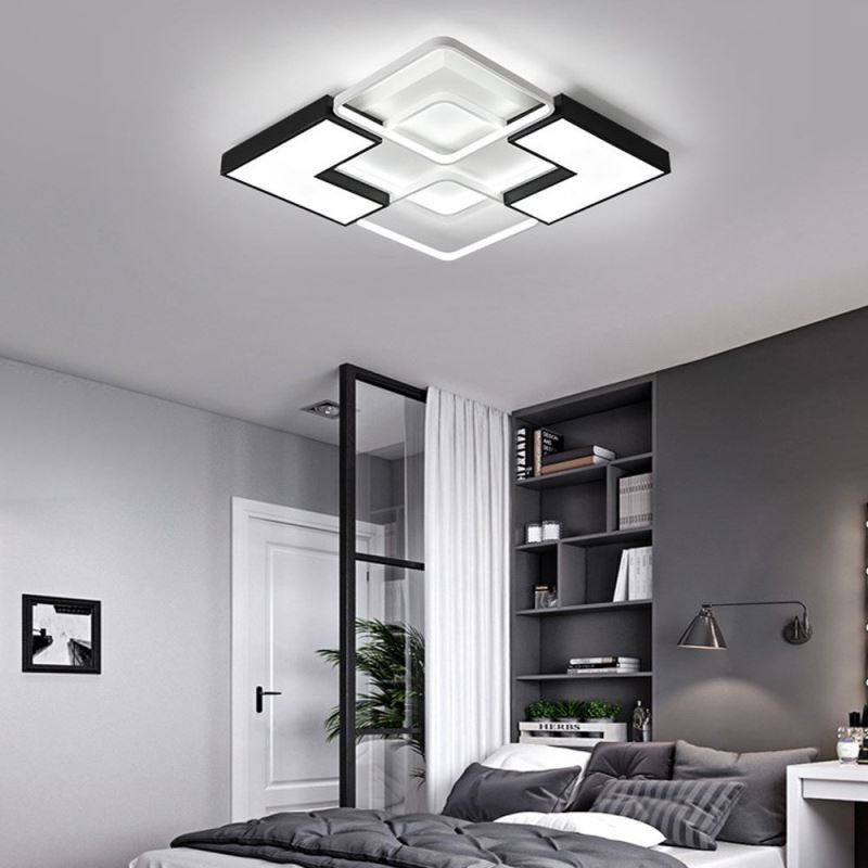 Lámpara de techo empotrada de acrílico, iluminación decorativa creativa