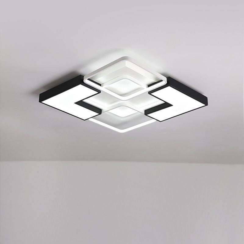 Lámpara de techo empotrada de acrílico, iluminación decorativa creativa