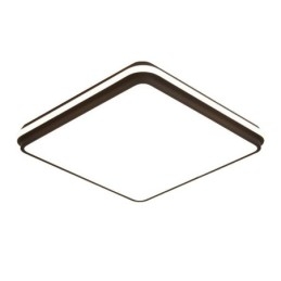 Lámpara de techo empotrada cuadrada minimalista, iluminación acrílica moderna