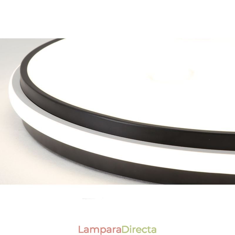 Lámpara de techo empotrada circular minimalista, iluminación acrílica moderna