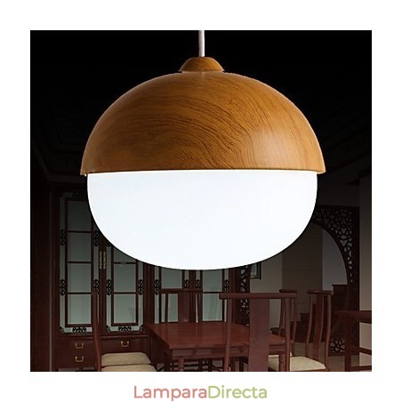 Lámpara de araña estilo mini moderna contemporánea de madera de bambú Lámpara de araña estilo mini moderna contemporánea de madera de bambú