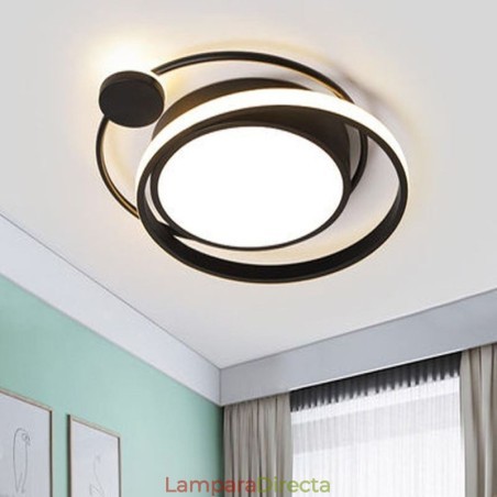 Lámpara de techo empotrada circular contemporánea Lámpara de techo empotrada circular contemporánea