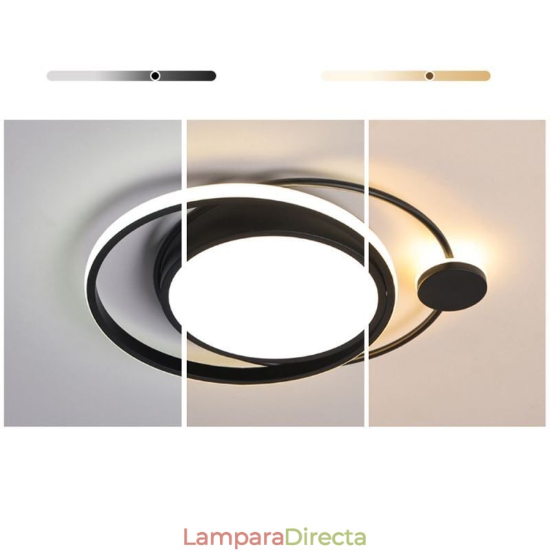 Lámpara de techo empotrada circular contemporánea