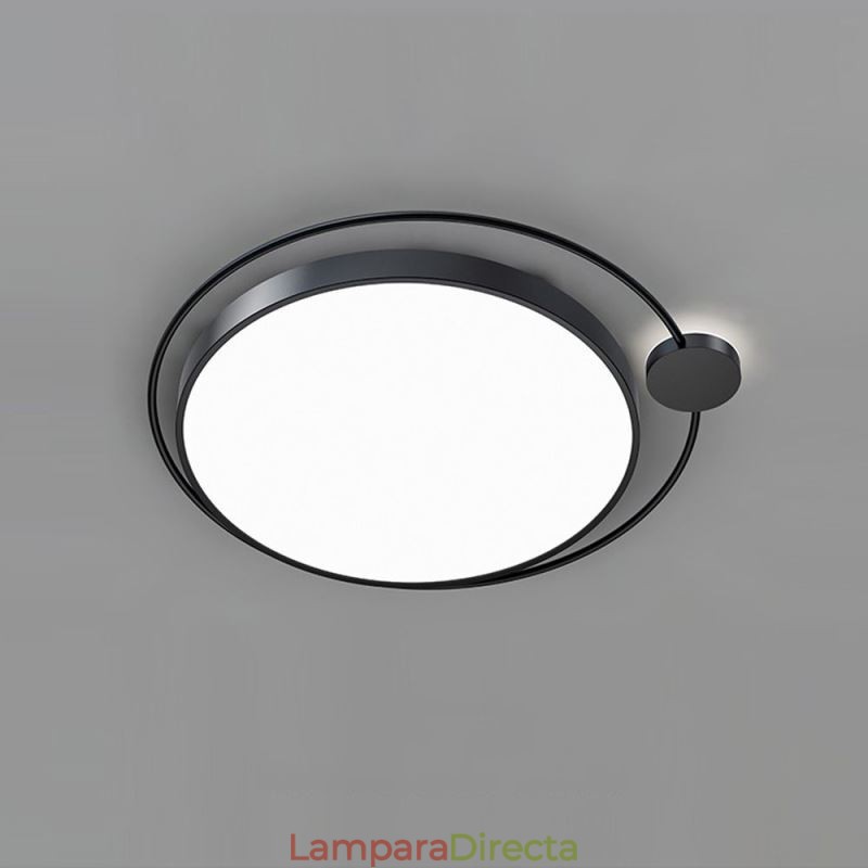 Lámpara de techo empotrada redonda de estilo simple de acrílico