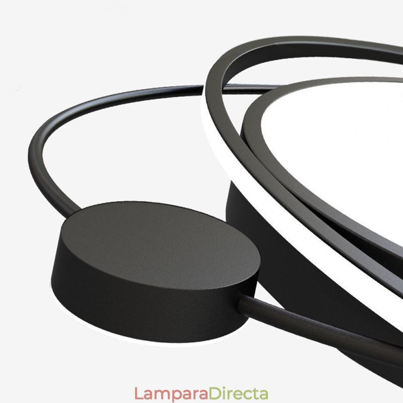 Lámpara de techo moderna Planet, lámpara de techo empotrada