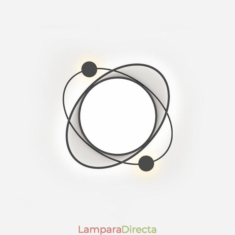 Lámpara de techo moderna Planet, lámpara de techo empotrada
