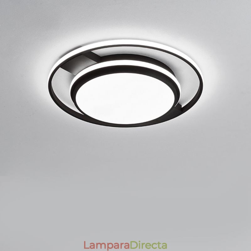 Lámpara de techo redonda empotrada minimalista moderna